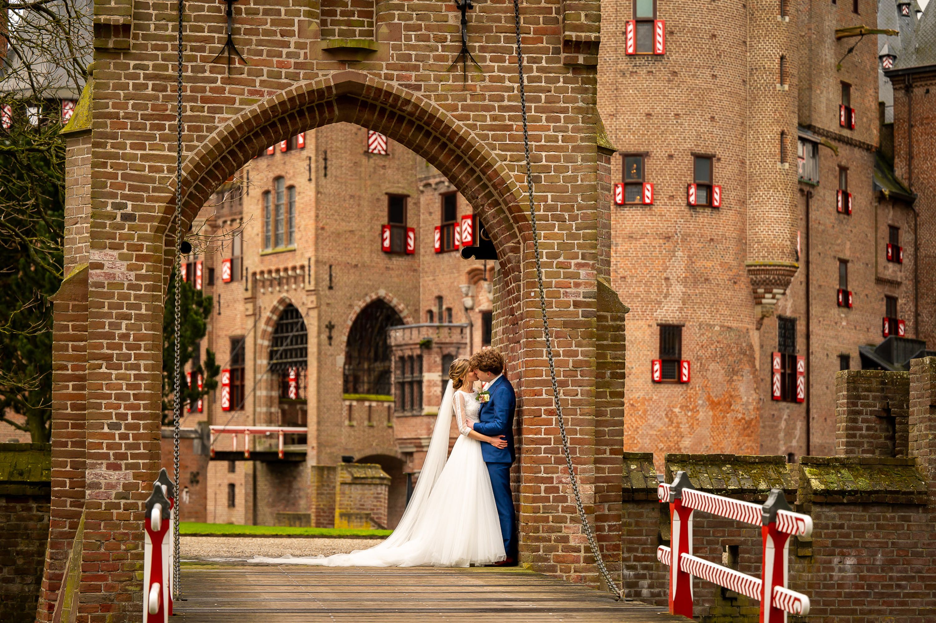 Jan van de Maat Fotografie Bruidsfotografie kasteel de Haar Haarzuilens